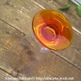 画像3: 《ウラン入りガラス》レトロピルスナー・橙：：昭和レトロ (3)
