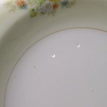 送料1: オールドノリタケスープ皿2枚組：RoseChina