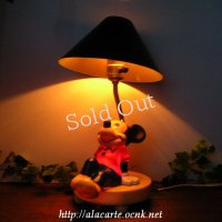 MICKEY MOUCEポータブルランプ：：Vintage&Collectible&Antique