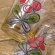画像2: レトロ小瓶　花柄：：昭和レトロ (2)